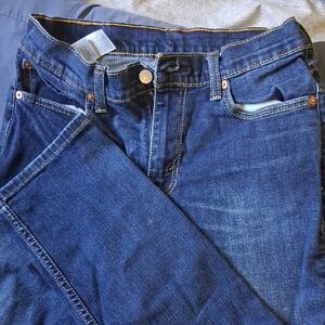 Levi's Men's Deep Blue Straight Jeans 31x32